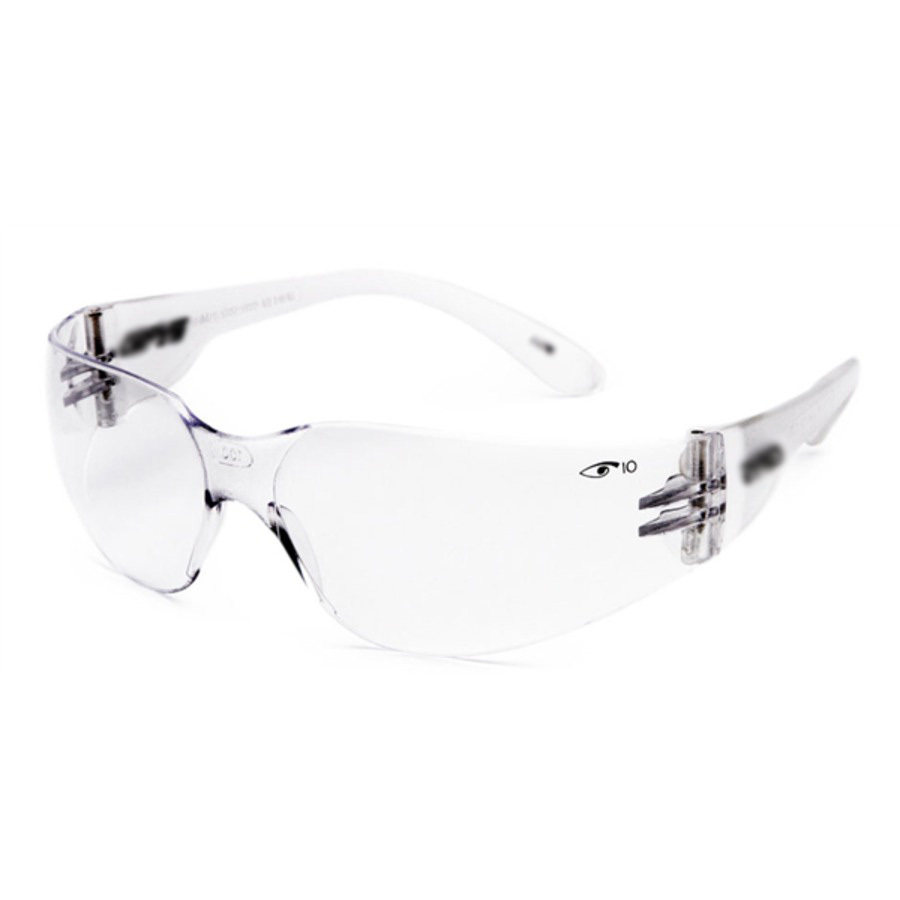 Clear or smoked safety glasses - Image 1